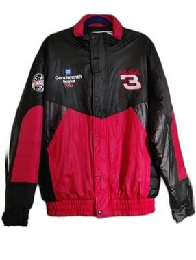 Chase Authentics Dale Earnhardt 3 Goodwrench Service Plus NASCAR Racing Jacket L
